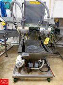 Fedor S/S Dual String Icer, Model: STI-4-005, S/N: 96074, with Waukesha Cherry-Burrell Positive