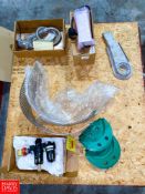 Valve, Sprayer Head and Assorted Rigging fee: $25