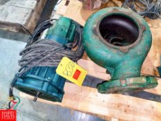 Pump with 3 HP Motor Rigging fee: $50