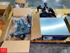 3M-Matic Tape Head, Domino D Series Laser Printer, and (2) Assemble Feed Mechanisms Rigging fee: $