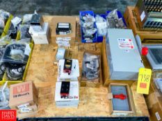 Assorted Allen-Bradley Electrical Parts, and Others and Gaskets Rigging fee: $75