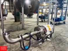 TIC 5 HP Centrifugal Pump, with Baldor 1,750 RPM Motor and 3