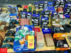 Assorted Bearings Rigging fee: $100