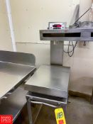 Rice Lake S/S Digital Scale, Model: CW-90X, with Table Rigging fee: $150