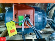 Electric Motor Rigging fee: $50
