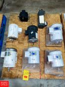 (8) Assorted Motors Rigging fee: $150