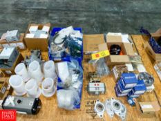Assorted Bearings, Valves, Motors and Assorted Parts Rigging fee: $75