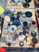 Assorted Sprockets Rigging fee: $75