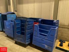 (3) Portable Refuse Bins Rigging fee: $150