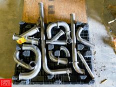 20' Assorted S/S Pipe and Assorted S/S Clamps Rigging fee: $100
