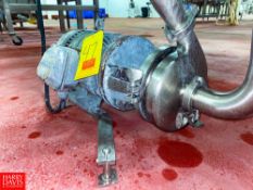 Tri-Clover Centrifugal Pump with 5 HP 3510 RPM Motor 2