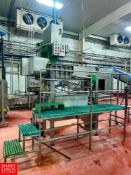 Comat S/S Dual-Auger Cooker Stretcher with Tank Pump and Platform