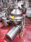 Alfa Laval Whey Separator Model: HMRPX214 S/N 4015962