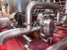 Waukesha Cherry-Burrell Positive Displacement Pump Model: 060U2 with Gear Reducing Drive 5 HP 175