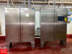 Allen-Bradley SLC 5/01 CPU with (11) I/O Cards Assorted Variable Frequency Drives Automation Direc