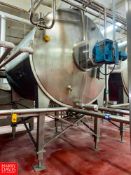 A-L Stainless 4755 Gallon (18000 Liters) Capacity Jacketed S/S Cheese Vat with Sweep Agitation Ou
