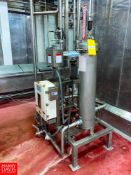 Aquafine Ultraviolet Disinfection System with S/S Filters Air and Butterfly Valves Gauges and S/S