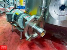 Fristam Centrifugal Pump with 1.5 HP 1750 RPM Motor 2