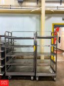 (1) S/S Portable Rack Dimensions = 36