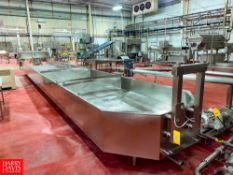 Kusel S/S Cheese Finishing Vat with S/S Agitation Rail Carriage Assembly Agitation Motor Center D