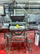 S/S 4-Auger Fresh Mozzarella Molder Extruder with (6) Assorted Size Molding Drums for Balls and Rect