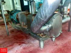 Fristam Positive Displacement Pump with Gear Reducing Drive 15 HP 1775 RPM Motor 3