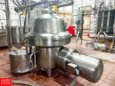 Westfalia Separator Model: MSA 160-01-076 with Variable-Frequency DriveElectrical Panel and Tools