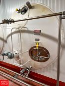 Mueller 2,500 Gallon S/S Horizontal Refrigerated Tank, Model: SHW, S/N: 27736, with Horizontal