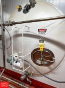 Mueller 2,500 Gallon S/S Horizontal Refrigerated Tank, Model: SHW, S/N 27836, with Horizontal