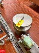 S/S Funnel, with Lid - Rigging Fee: $25