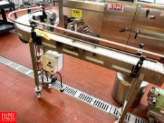 2020 S/S Frame Product Conveyor, 7.5' Length x 6