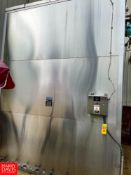 2015 Girton 20 Ton Capacity S/S Ice Builder, Model: E812X, S/N: 15082701, 20,000 LBS of Ice at 2.