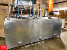 Cherry-Burell 3 Compartment X 325 Gallon S/S Flavor Tank, Model: ST, S/N: 325-68-476 - Rigging