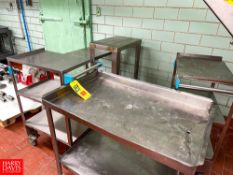 S/S Carts and Aluminum Stands - Rigging Fee: $50