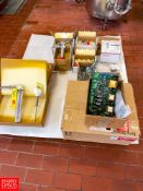 Pasteurizer Spare Parts, with Anderson RTD Sensors, Gaskets and Control Boards - Rigging Fee: $100