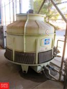 Refrigerated Supplies Distributor RSD-050 Fiberglass Cooling Tower, Water Capacity 130 Gallon, Motor