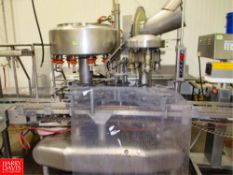 Federal 12 Valve Bottle Filler with 4 Head Screw Capper HIT# 2322428 (Subject to Bulk Bid) - Rigging