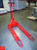 BT Lifter L-2300 Pallet Jack, 5,000 LB Capacity HIT# 2322352 - Rigging Fee: $50
