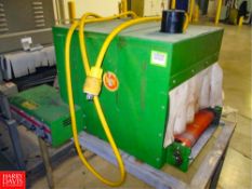 Sergeant 92416-BC Benchtop Shrink Tunnel with Table, S/N: 027259 HIT# 2322334 (Subject to Bulk