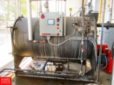 2017 McKenna JFS50LF High Pressure Skid Mounted Natural Gas Boiler, BTU Input: 1999000 Steaming