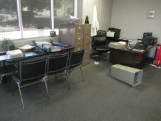 (12+ pcs) Office Furniture Consisting of: (1) 595 x 335