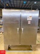S/S Cabinet with Allen-Bradley Parts - Riggers Fee: $450