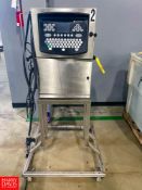 Domino Printer Mounted on Cart - Riggers Fee: $150