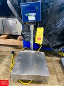 Mettler Toledo SW60 S/S Scale, 60 KG Capacity - Riggers Fee: $100