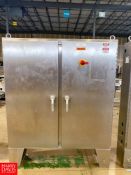 S/S Cabinet with Allen-Bradley Parts - Riggers Fee: $450