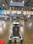 S/S Cheese Wheel Wedge Cutter, S/S Cart Mounted - Riggers Fee: $350