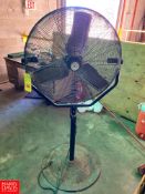 Pedestal Fan - Rigging Fee $25