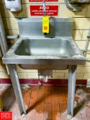 S/S Automated Control Hand Sink - Rigging Fee $40