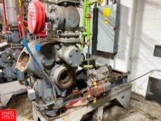 Vilter 3-Cylinder Ammonia Compressor, S/N 60454 - Rigging Fee $500