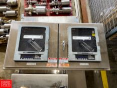 (2) Anderson AV-9000 Chart Recorder, with S/S Enclosure - Rigging Fee $60